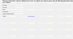 Desktop Screenshot of pmweb.datacolor.com