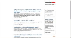 Desktop Screenshot of news.datacolor.eu