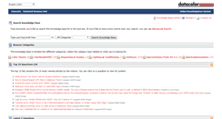 Desktop Screenshot of knowledgebase.datacolor.com